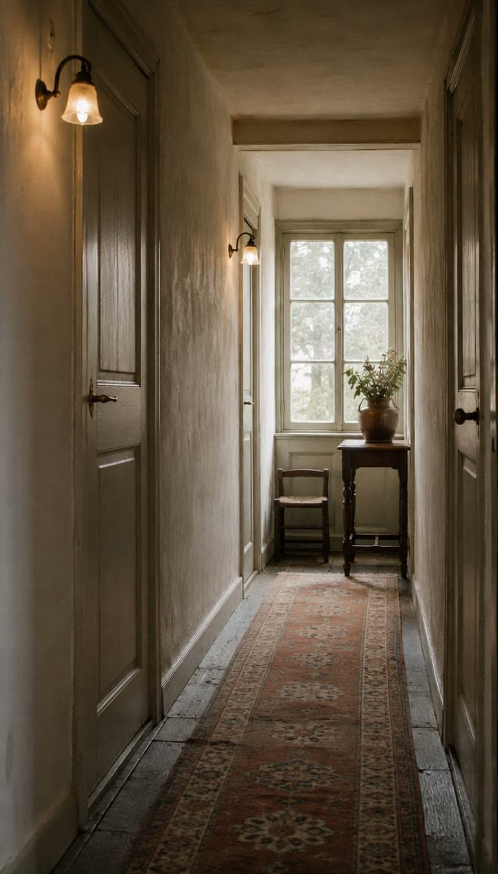 The way to the room, the first frame of the clip